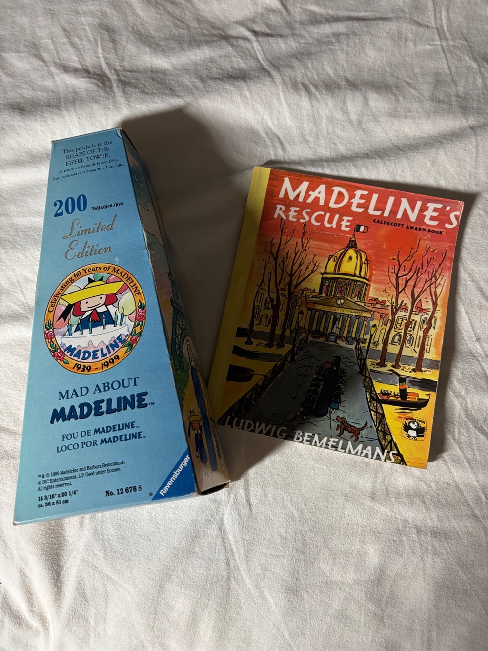Madeline Puzzle and Book
